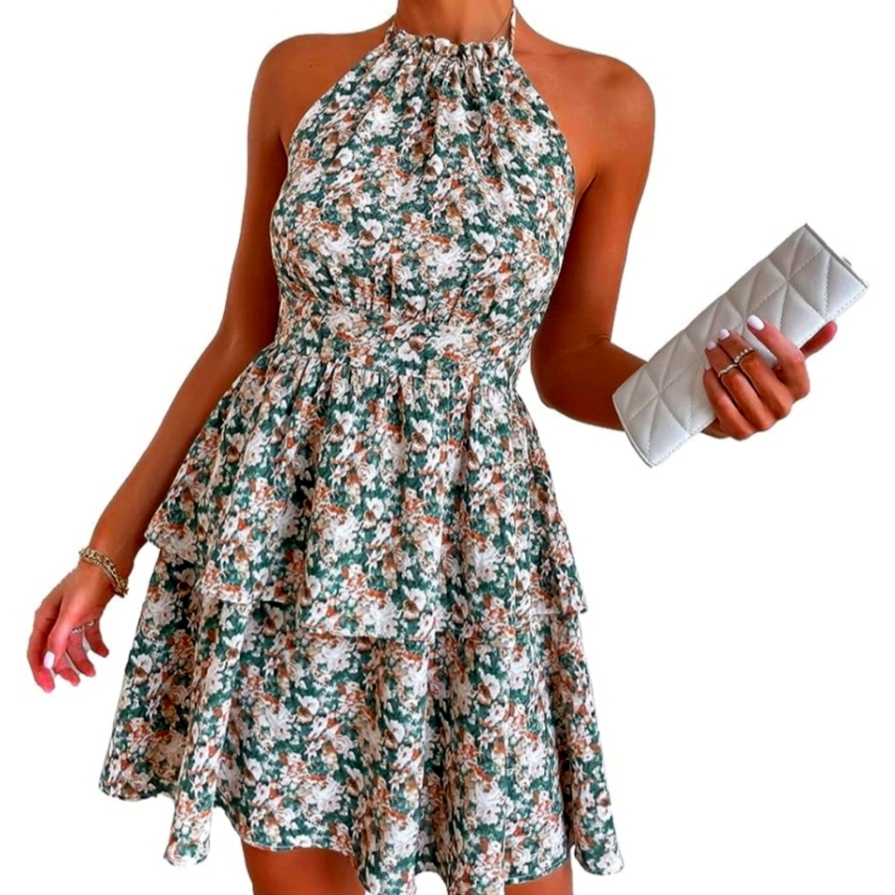 Pretty Garden medium boho dress